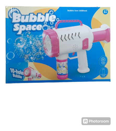 Pistola De Burbujas Juguete Para Niños