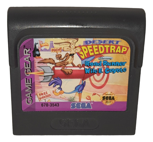 Desert Speedtrap Sega Game Gear Videojuego