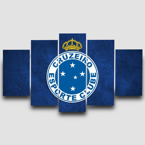 Quadros Decorativos Escudo Do Cruzeiro | Parcelamento sem juros