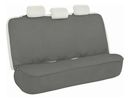 Motor Trend Aquashield Gray Waterproof Rear Bench Car Seat