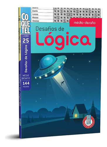 Livro Coquetel Desafios De Lógica Ed 25, De A Coquetel. Editora Coquetel - Nf, Capa Mole Em Português