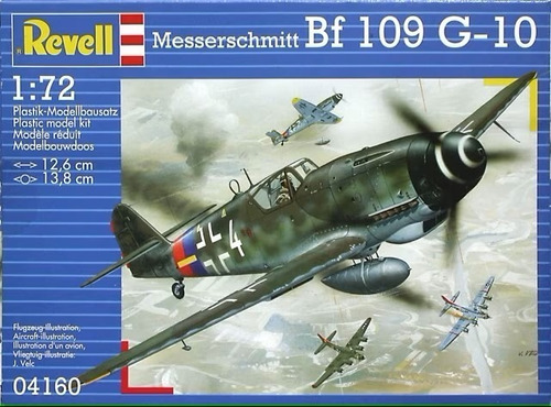 Imagen 1 de 2 de Revell Messerschmitt Bf 109g-10 04160 1/72  Rdelhobby Mza