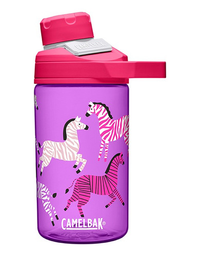 Botella Camelbak Chute Mag Kids 14oz, Zebras