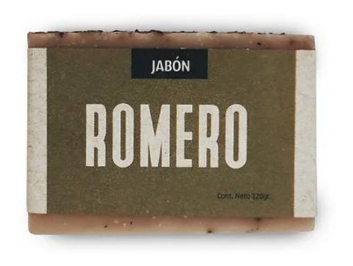 Jabón Romero 120g Volviendo Al Origen Artesanal