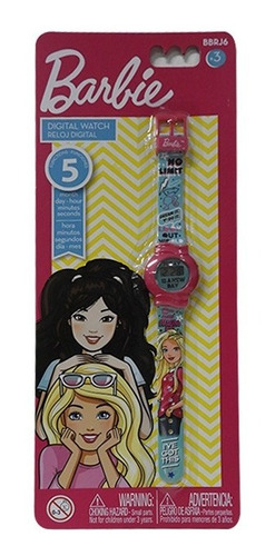 Barbie Reloj Pulsera Digital 5/fun Bbrj6