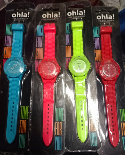 Reloj Ohla, Coleccion Trending Colors, Clarin