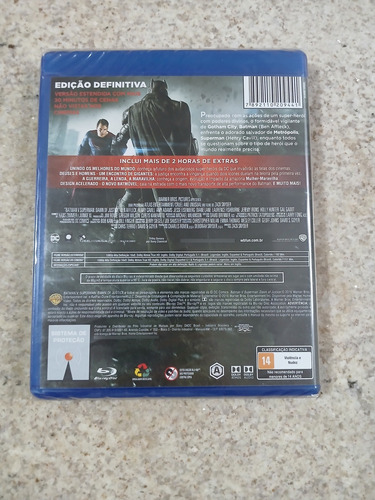 Blu-ray Batman Vs Superman - Original E Lacrado!