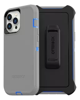 Capa Case Otterbox Defender Para iPhone 13 Pro Max Cinza