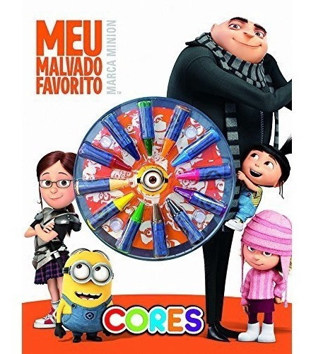 Meu Malvado Favorito Marca Minion - Cores, de selho Editorial. Editorial Difusão Cultural do Livro, capa mole em português, 2017