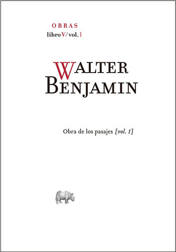 Obra completa. Libro V/vol. 1, de Benjamin, Walter. Editorial Abada Editores, tapa dura en español