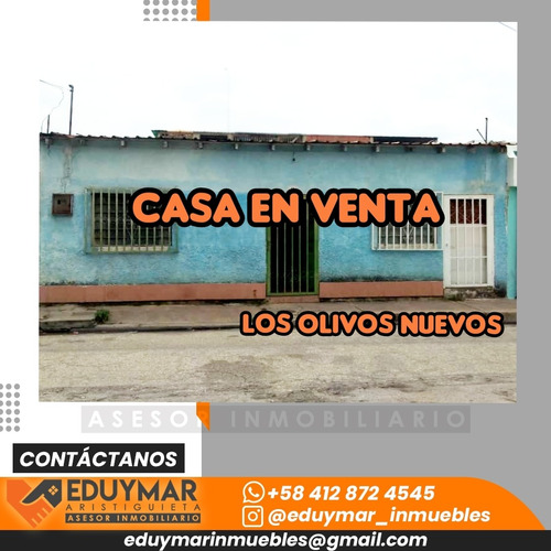 Imagen 1 de 13 de Casa En Venta Los Olivos Nuevos - Maracay. 0412-872.45-45