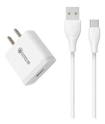 Cargador Power Quick Charge Micro Usb/ Tipo C