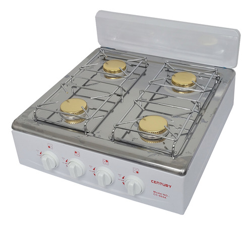 Cocina 4h Acero Century A Gas