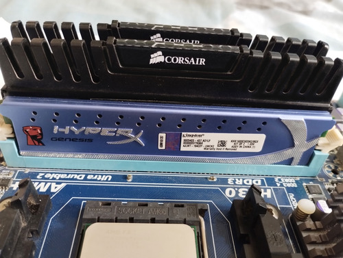 Combo:tarjeta Madre, Procesador, Ram Y Disco Duro. Am3, Am3+ (Usado)