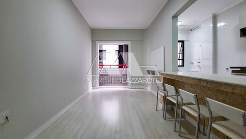 Imagem 2 de 30 de Apartamento Para Venda Ou Locação Com 1 Dormitório, Sacada, Elevador E Garagem, A 400 M Da Praia Em Guilhermina, Praia Grande ! Aceita Financiamento ! - Ap00055 - 33694319