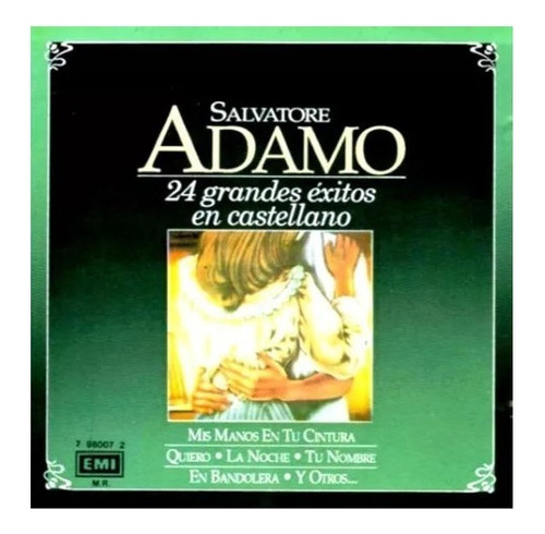 Salvatore Adamo 24 Grandes Exitos En Castellano Cd Wea