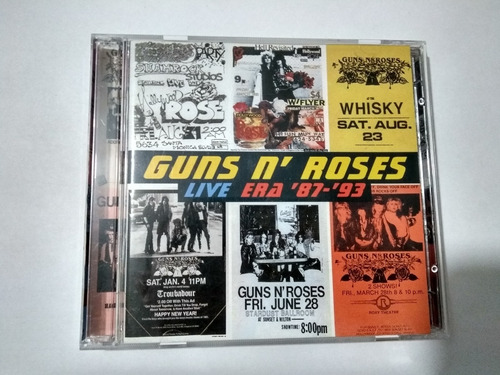 Guns N´roses - Live Era 87-93 - Cd Doble Usado