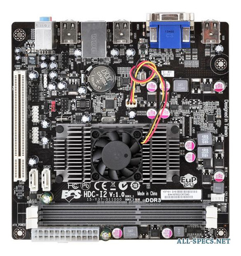 Combo Board Elite Group Ddr3 4 Gigas De Ram Incluidas