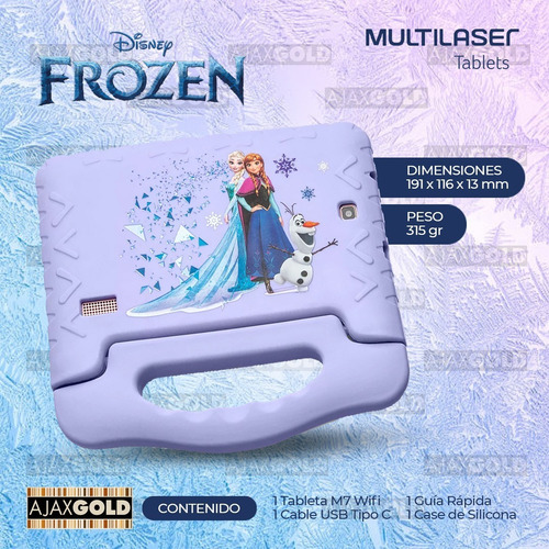 Imagen 2 de 10 de Tablet Pc 7 Kids Para Chicos Android Quadcore Niños + Funda