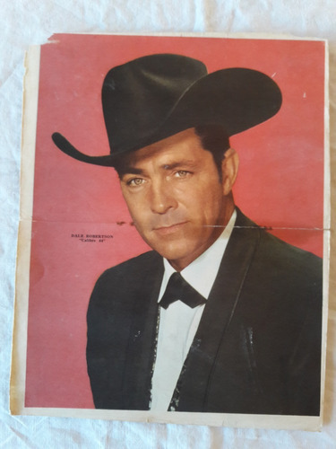 Poster Revista Canal Tv - Calibre 44 Dale Robertson