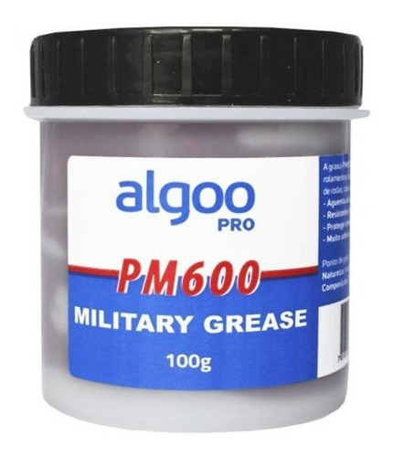 Graxa Algoo Pm600 Militar 100g 
