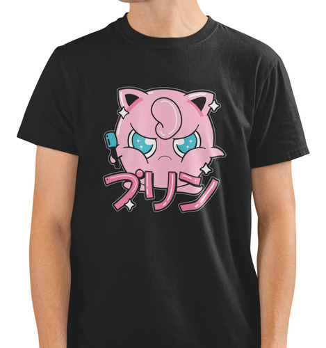 Playera Jigglypuff Pokemon Unisex Dama