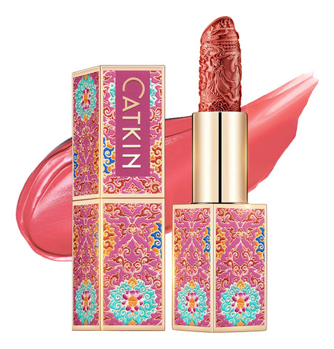 Catkin Rouge - Lpiz Labial Mate, Impermeable, De Larga Durac