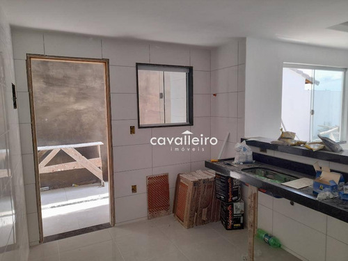 Casa Com 2 Dormitórios À Venda, 70 M² Por R$ 340.000,00 - Jardim Atlântico Leste (itaipuaçu) - Maricá/rj - Ca4702