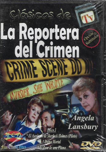 Dvd - La Reportera Del Crimen - Disco1 Tres Episodios- S/uso