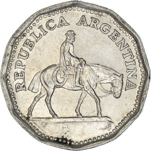 8 Monedas Imantadas De 10 Pesos Argentinas (Usado)
