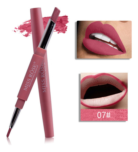 Lápiz Labial Multifuncional, Lápiz Labial Y Delineador De La