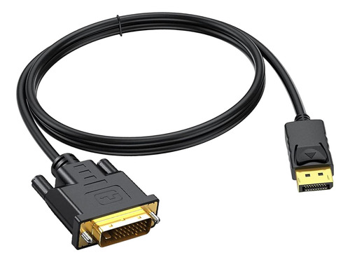 Cable Displayport Dp A Dvi Plug And Play 1080p Para Pc De