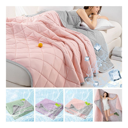Colcha Acondicionadora Cooling Blanket, Agradable Para La Pi