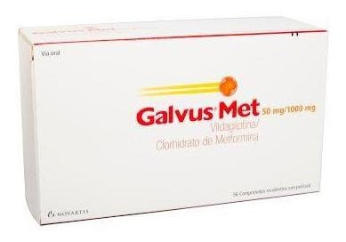 Vildagliptina + Metformina Galvus Met 50/1000mg Com.caj.x56c
