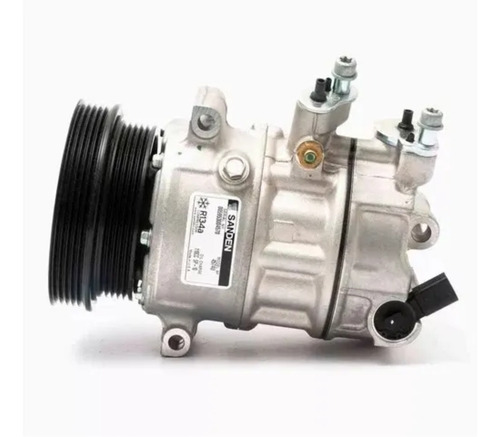 Compressor Ar Cond Jetta 2.5 2007 À 2012 Sanden Polia Dupla