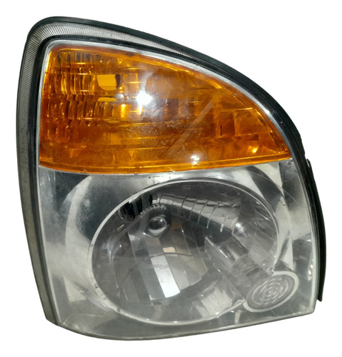 Farol Direito Cromado Pisca Laranja Hyundai Hr 2007 A 2009