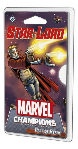 Marvel Champions  Pack De Heroe Star-lord Español