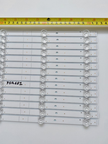 Hisense 75r6fm 75r6e1 Leds. 100% Nuevo. 1a Calidad 14 Tiras