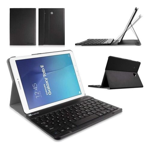 Case C/ Teclado Para Galaxy Tab E 9.6 T560 T565 Bluetooth