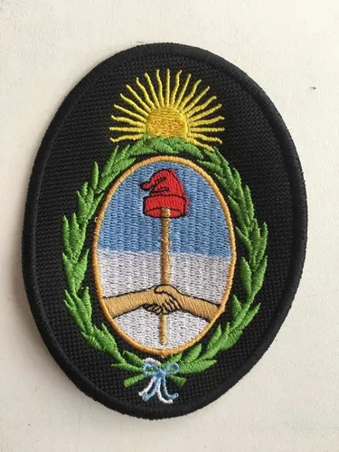 Parches bordados argentinos sale