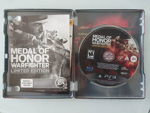 Jogo Medal Of Honor Warfighter Limited Edition Steelbook (Usado)