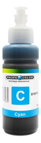 Tinta Compatible Con Epson T664 Colores /02-btep702 Tinta Cian