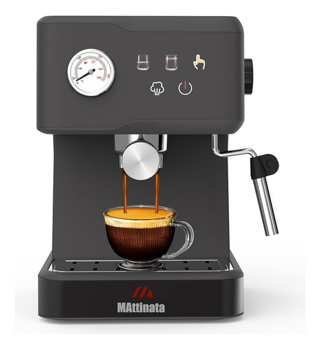 Máquina De Café Espresso Mattinata, Cafetera Espresso De 20 