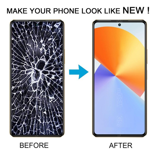 Para Lcd + Pantalla Táctil Para Infinix Hot 40 Pro X6837/