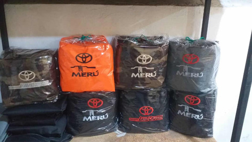 Forros Impermeables Asientos Toyota Meru / Machito / Corolla