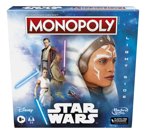 Monopoly Hasbro Gaming Star Wars Light Side Edition Juego D.