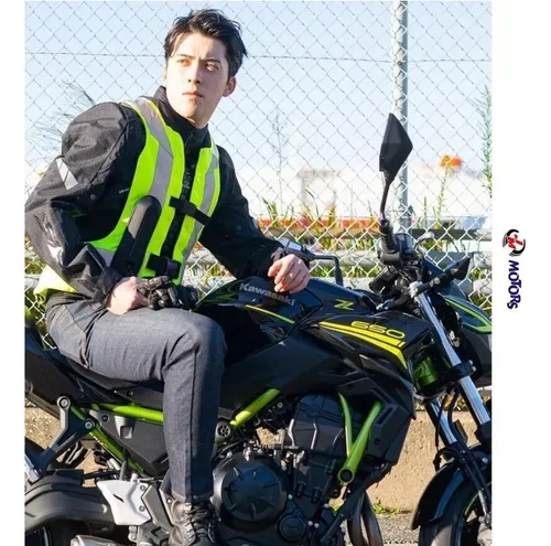 Jm Full Chaleco Airbag Moto Hit Air St-pxl Spidi Japon Fluo