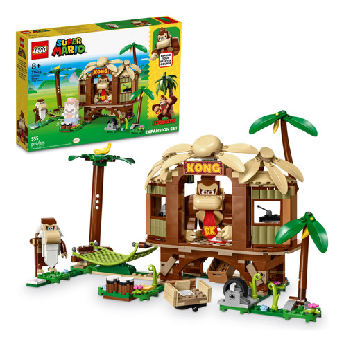 Lego Super Mario Donkey Kongs Casa De Arbol