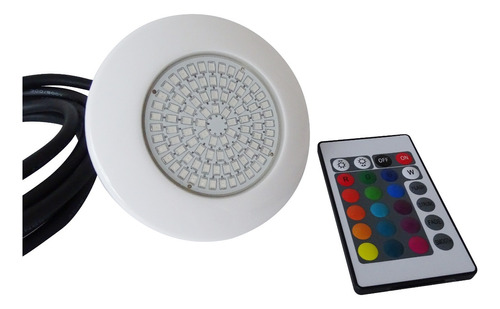 Luz Sumergible Led 8w Luz Rgb Multicolor  Piscina Jacuzzi