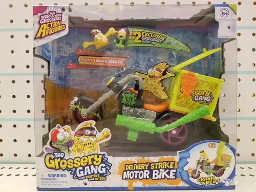 Grossery gang delivery strike motorbike 2025